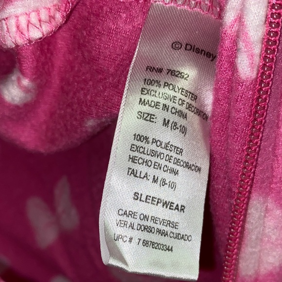 Disney • Pink • Minnie Mouse • Footie Pajama - Picture 7 of 8